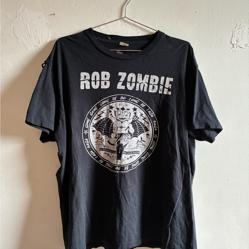 Rob Zombie Black Graphic T-Shirt